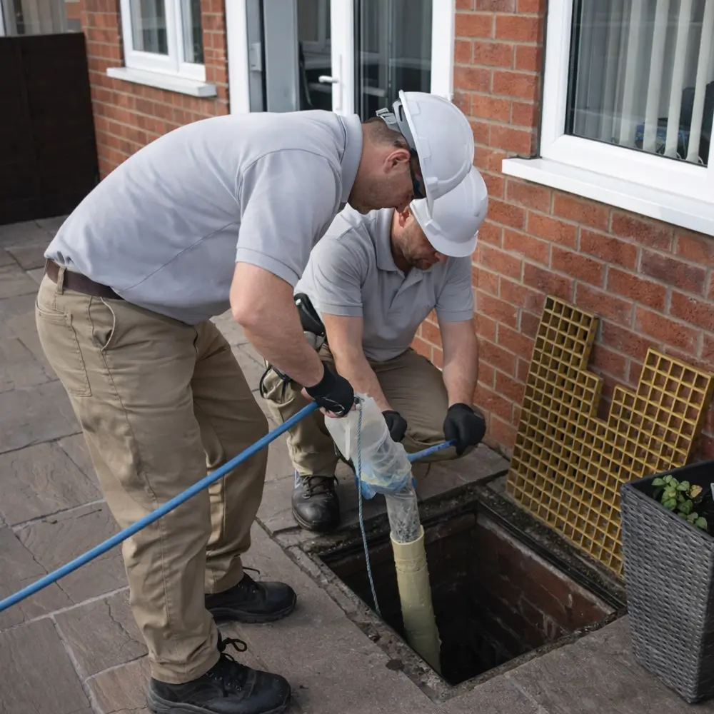 Blocked drain repair service in Hampstead